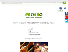 Tablet Screenshot of pgrproeko.pl